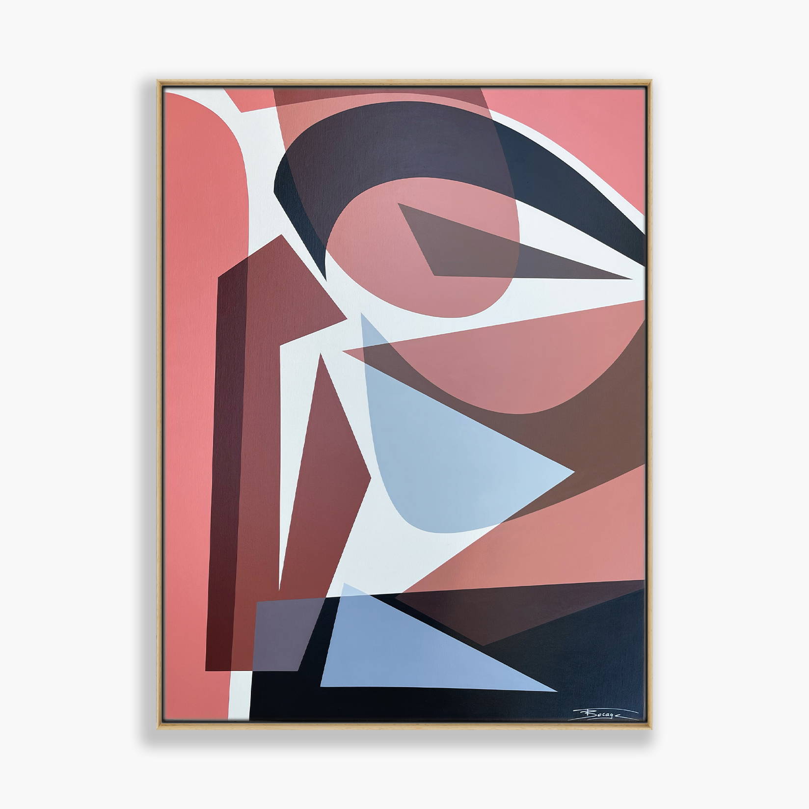 250129-1 : 116X89 : LA PENSEUSE Vague de couleurs1_BOCAGE_Prestaart_Gallery_Biarritz